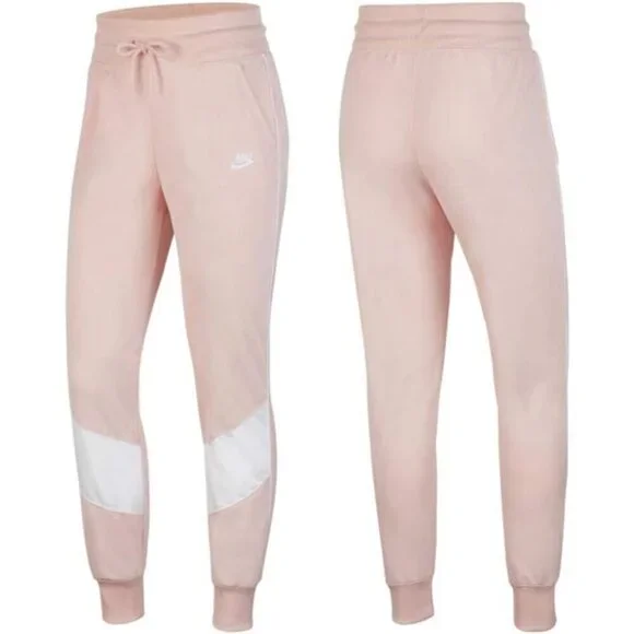NWT Nike Heritage Track Pants in Pink/White Sz. XXL - Picture 1 of 6